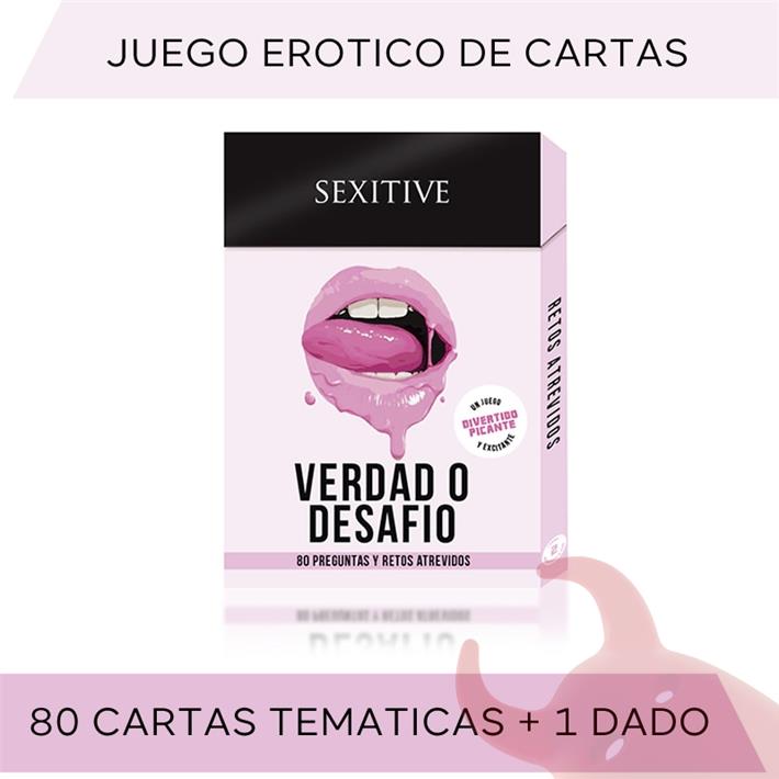  Juego de cartas Verdad Desafío 
